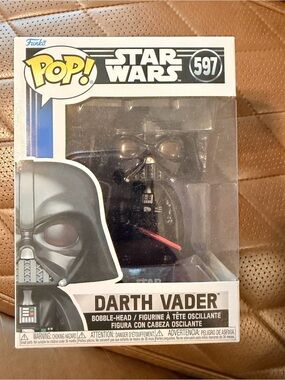 Funko Star Wars Darth Vader Pop! Boxed Figure - Black and Red Accents